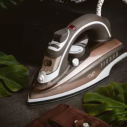 Праска Adler AD 5030, 3000 Вт, керамічна підошва, паровий удар 70 г/хв, вертикальний пар 1 шт. коричневий (33705-IS) - мініатюра 2