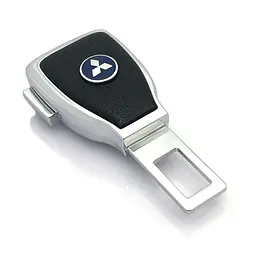 Заглушка перехідник ременя безпеки з логотипом Mitsubishi 1 шт