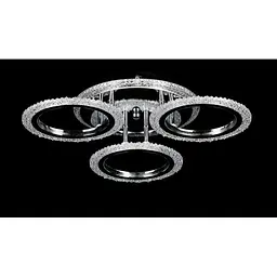 LED люстра світильник з пультом і підсвічуванням Splendid-Ray 30-4076-77