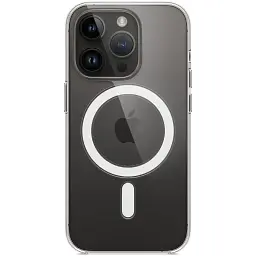 Чохол-накладка Apple Clear Case with MagSafe для Apple iPhone 14 Pro Transparent (MPU63)