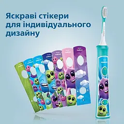 Електрична зубна щітка Philips Sonicare For Kids (HX6322/04) - мініатюра 9
