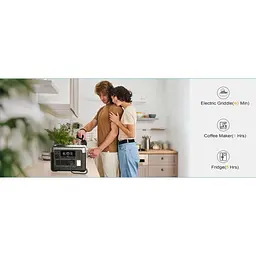 Портативна зарядна станція Oukitel P1000E Plus LiFePO4, 1024 Вт/ч 1800 Вт (P1000E Plus) - мініатюра 10