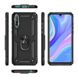 Чохол до мобільного телефона BeCover Military Huawei P Smart S / Y8p Black (705560) - мініатюра 2