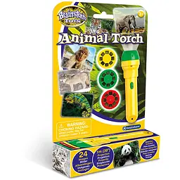 Ліхтарик-проектор Brainstorm Toys У світі тварин, 3 диски, 24 зображення (E2012) - мініатюра 2
