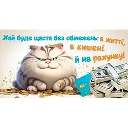 Конверт для грошей 0143 Різнокольоровий
