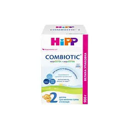 Дитяча суміш HiPP Combiotic 2 від 6 міс. 900 г (906230013877)