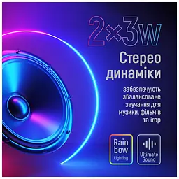 Акустична система ColorWay CW-SPU01BK Black (CW-SPU01BK) - мініатюра 6