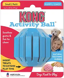 М'яч для ласощів для цуценят KONG Puppy Activity Ball - мініатюра 2