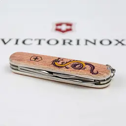 Ніж Victorinox Spartan Zodiac 91мм 12функ Дерев'яний дракон - мініатюра 6