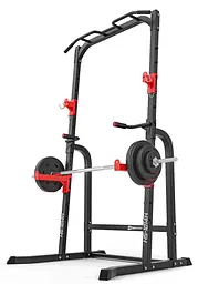 Силова станція Hop-Sport HS-1014K з тримачем для штанги та брусами - мініатюра 6