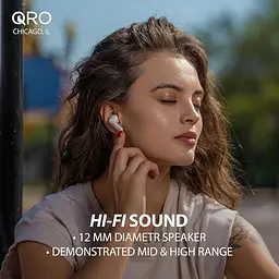Бездротові навушники Qro A40 Pro Hi-Fi звук для iPhone/Android/Pods Bluetooth 5.3 - мініатюра 2