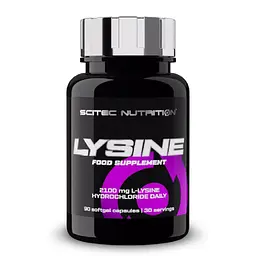 Амінокислота Scitec Nutrition Lysine, 90 капсул