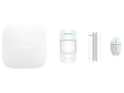 Комплект бездротової сигналізації GSM Ajax StarterKit Plus White - мініатюра 6