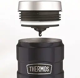 Термокружка без ручки Thermos 0.47 л Stainless King Travel Dark Blue (160020) - мініатюра 3