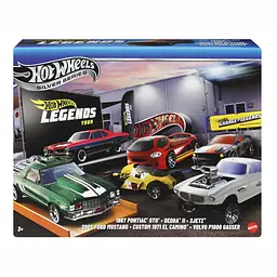 Тематичний набір машинок Hot Wheels Legends (JBY78) - мініатюра 7