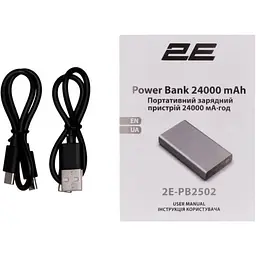 Зовнішній акумулятор 2E PB2502 Power Bank 24000mah 100W - мініатюра 5