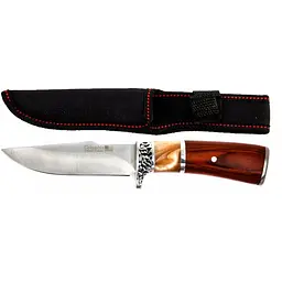 Ніж універсальний мисливський Columbia довжина 215мм 110х105мм x 215г у чохлі