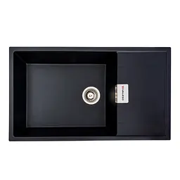Кухонна мийка VALESO 8650 DIAMOND матова Чорний металік (SP000047048)