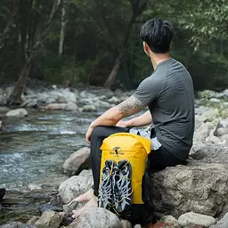 Рюкзак водонепроникний Naturehike NH21FSB04, 30л, бежевий - мініатюра 6