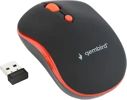 Миша бездротова Gembird MUSW-4B-03-R Black/Red