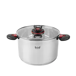 Каструля Prime Chef зі складаними ручками 6,1 л + картоплем'ялка та лопатка Gericht - мініатюра 2