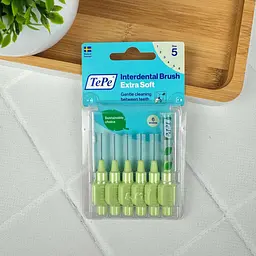 Міжзубна щітка TePe Extra Soft зелена (0.8 мм), 6 шт