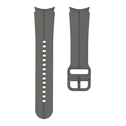 Браслет Five Classic для Samsung Galaxy Watch 4 - темно-сірий ширина кріплення 20мм силікон Watchbands (W10-2WB90250090) - мініатюра 4