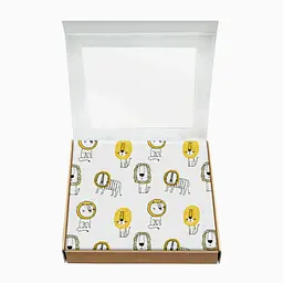 Пелюшка муслінова 80x100 Lions COSAS (4822052263433) - мініатюра 2