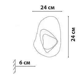Бра Friendlylight Skogkrystall WL FL4033 - мініатюра 5