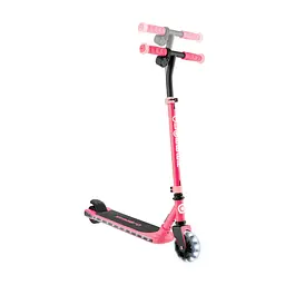 Електросамокат Globber E-Motion 6 з підсвіткою, 50 кг, 2 колеса, рожевий - мініатюра 2