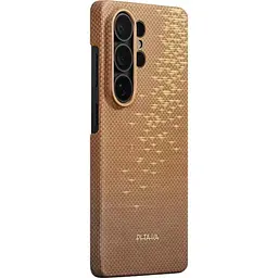 Чохол Pitaka Edge Case Aaron Button для Samsung Galaxy S26 Ultra Golden Glint (KS2606U) - мініатюра 2