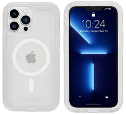 Оригінальний протиударний чохол для iPhone 14 Pro Pelican Voyager MagSafe Прозорий аналог OtterBox Defender з кліпсою - мініатюра 9