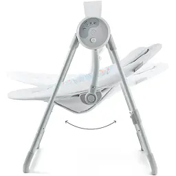 Крісло-гойдалка Kinderkraft Swingee Grey (KBSWIN00GRY0000) - мініатюра 3