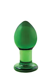 Скляна пробка Ns Novelties Crystal Medium Green