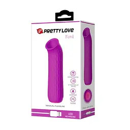 Вакуумний стимулятор клітора Pretty Love Ford фіолетовий - мініатюра 7