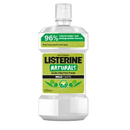 Ополіскувач для порожнини рота Listerine Naturals з ефірними оліями 500 мл (3574661643335/3574661657462)