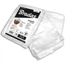 Тент посилений Bradas WHITE 90 г/м² 1.5х2 м PLW901,5/2