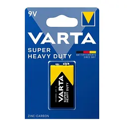 Батарейка Varta Крона 6F22 Superlife Zinc-Carbon x 1 (02022101411)