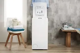 Пральна машина Indesit вертикальна, 7кг, 1200, A+++, 60см, дисплей, білий (BTWE71253PEU) - мініатюра 3