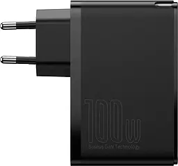 Мережевий зарядний пристрій Baseus GaN2 Pro Quick Charger 2C+2U 100W Black (CCGAN2P-L01) [79351] - мініатюра 3