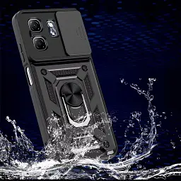 Панель BeCover Military для Infinix Hot 50i (X6531) Black (713047) - мініатюра 3