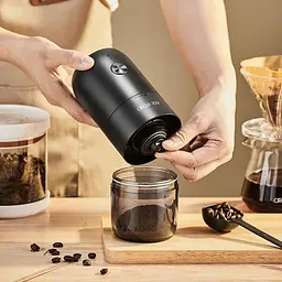 Кавомолка бездротова Xiaomi Circle Joy Electric Coffee Grinder (CJ-DMDJ05) Black - мініатюра 6