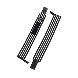 Бинти для зап'ясть (кистьові бинти) Cornix Wrist Wraps XR-0194 Black/White - мініатюра 3