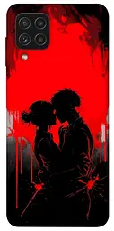 Чохол Demsky Silhouette couple для Samsung Galaxy A22 4G