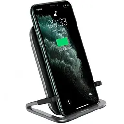 Бездротовий зарядний пристрій Baseus Rib 15W WXPG-01 Black - мініатюра 3
