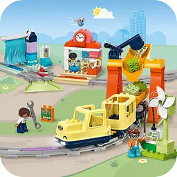 Конструктор LEGO DUPLO Town Великий інтерактивний громадський потяг 103 деталі (10428) - мініатюра 6