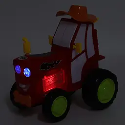 Танцюючий трюковий трактор на радіокеруванні Crazy Car з музикою, світловими ефектами та акумулятором - мініатюра 8