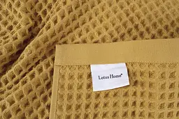 Рушник Lotus Home - Waffle mustard гірчичний 70x140 - мініатюра 4
