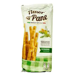 Грісіні Amor di Pane rozemary з розмарином 125г.
