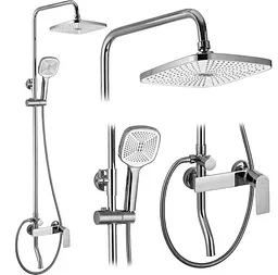 Душова система з виливом Rea Storm 2.0 chrome REA-P4881